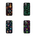 Phone Cover ufo alien flying pattern For iPhone 11 12 13 Pro Max Mini