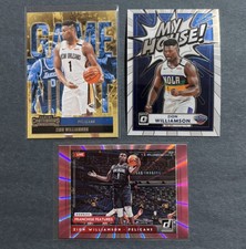 Zion Williamson 2021/22 Donruss Franchise Features Pink Holo + Optic My House