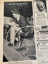 Anne Baxter, Full Page Vintage Pinup Clipping, a