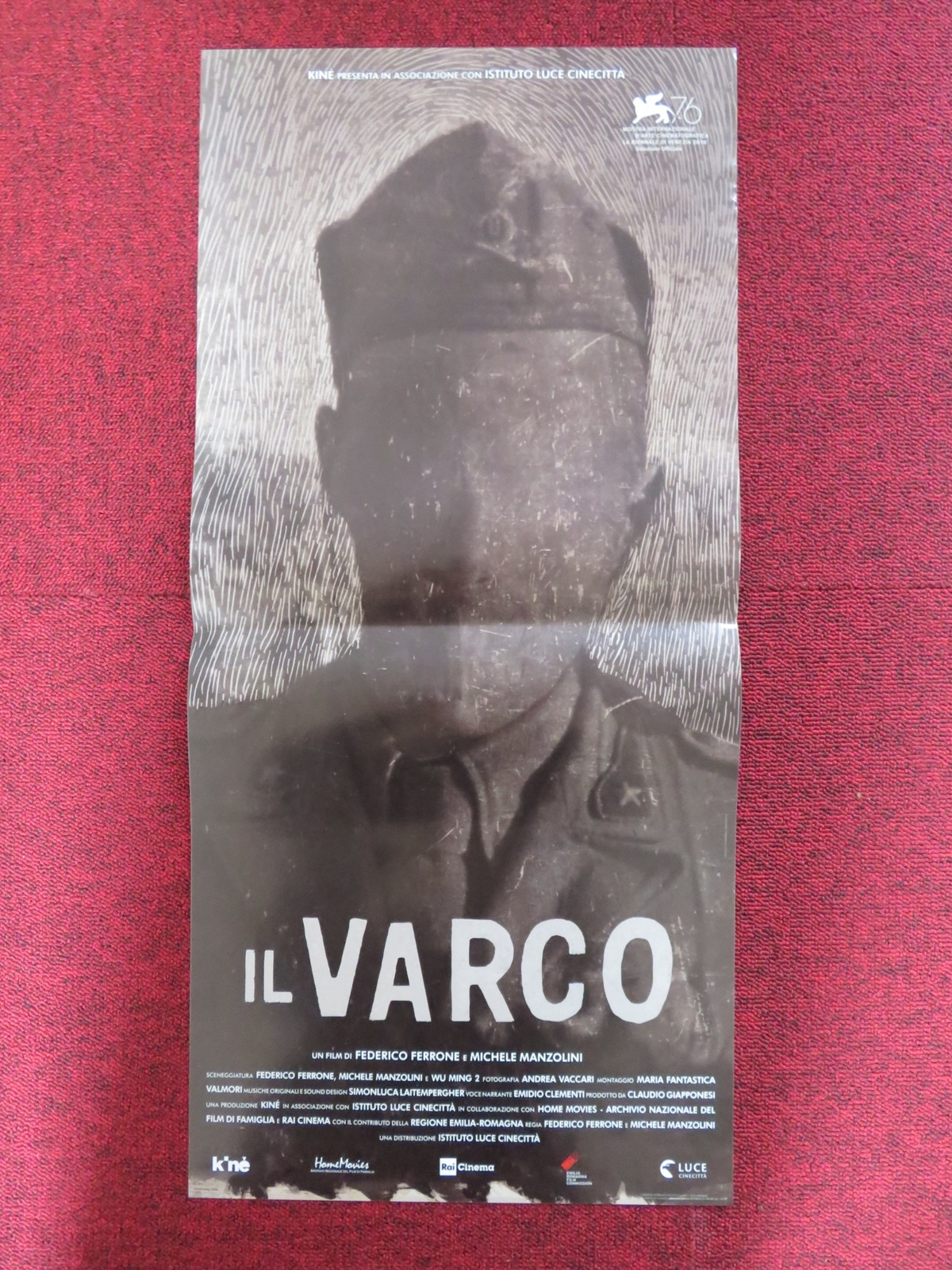 Locandina originale film Il varco (2019) - Regia di Federico Ferrone, Michele Manzolini