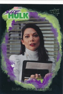 #4 GINGER GONZAGA/NIKKI RAMOS 2023 Upper Deck She-Hulk ENSEMBLE