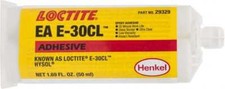 Loctite 237116 Two-Part Adhesive Epoxy: 50 mL Cartridge, 30 min Working Time
