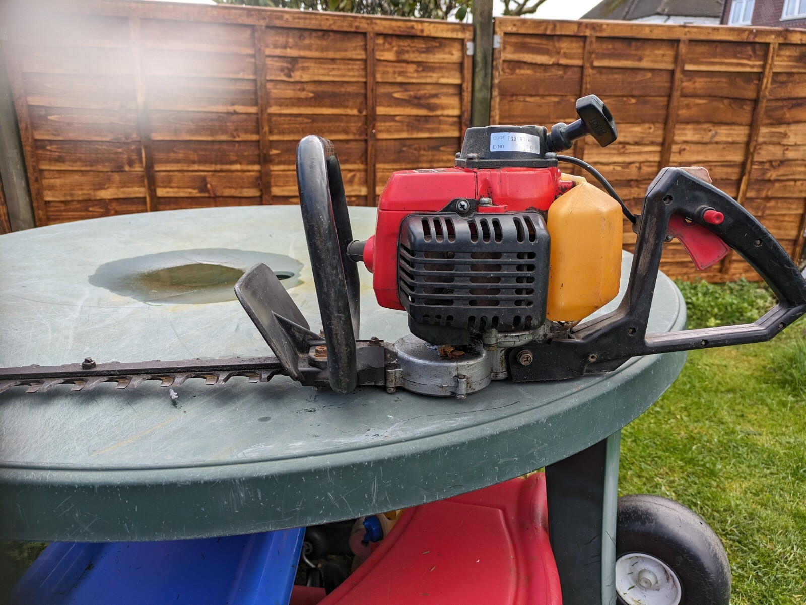 kawasaki tg18 Hedge Cutter 20inch Blade eBay