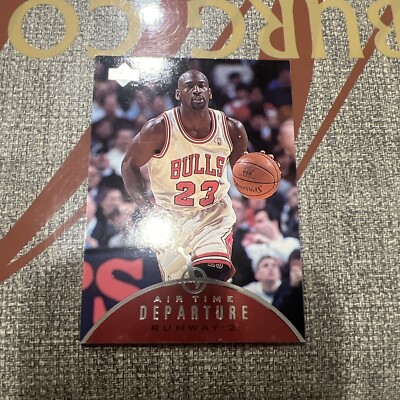 Nba Jordan Air Time Michael Jordan 1997-98 Upper Deck Air Time