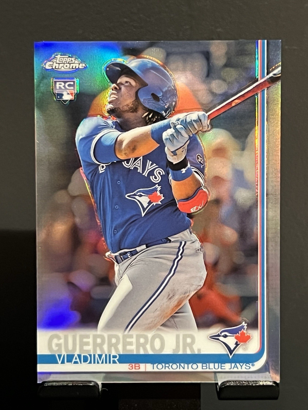 Vladimir Guerrero Jr. 2019 Topps Chrome Refractor (RC) #201 Toronto Blue Jays