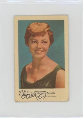 1962 Dutch Gum Star Bilder B Food Issue Sheree North #232 0mg4