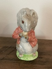 Beswick England Beatrix Potter Timmy Tiptoes Squirrel Figurine 1948 Vintage