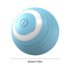 Motion Activated Pet Toy Ball, USB Rechargeable Self-Rolling For Cats Dogs
