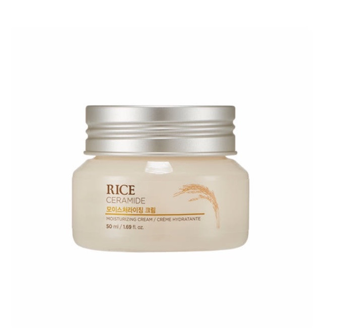 The Face Shop Rice Ceramide Moisturizing Cream 50ml Korean Skincare