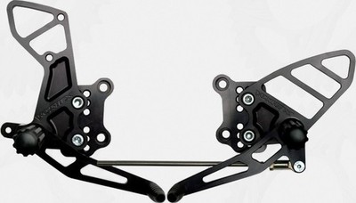 Vortex Adjustable Rear Set Black #RS503K