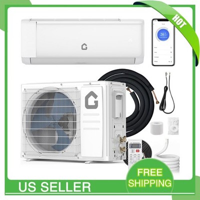 9000 BTU Ductless Mini Split Air Conditioner/Heater 20 SEER2 for Up to 450 Sq.Ft