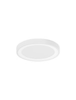 Nova Luce Deckenleuchte Nodi 45 Cm Weiß Slim Led 30 W 3000 K IP20