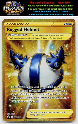 SWSH06: Chilling Reign #228/198 Rugged Helmet (Secret)
