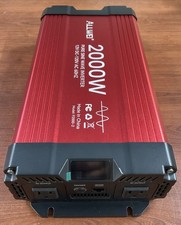 ALLWEI 2000W Pure Sine Wave Inverter 12V DC to 110V AC Converter, Surge 4000W, 2