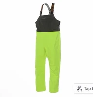 Grundens Full Share Fishing Bib Hi Visibility Yellow/gray Sz M NWT $170