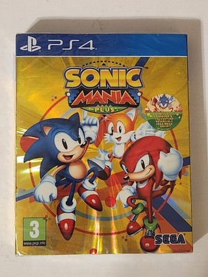 Sonic Mania Plus (Playstation 4 PS4) Edition Mint Disc Spanish version Sealed