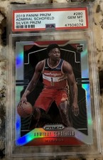 2019 Panini Prizm #280 Admiral Schofield Silver Prizm Gem10