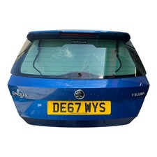 Skoda Fabia Monte Carlo Mk3 Boot Lid Tailgate Blue LF5W 6V