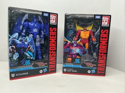 Transformers Studio Series 86 Hot Rod & 86 Scourge