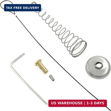 Gate Latch Cable Pull, Adjustable Gate Latch Spring Release Cable, Black Pull St