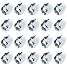 20x Radmutter M12x1,5 24mm Kugel SW19 Geschlossen Kurz Verzinkt Honda Stahl Alu