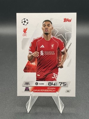 Ryan Gravenberch Topps Match Attax 2025/2026 Liverpool 25/26 # 21