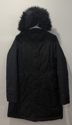 The North Face Arctic Parka 550 DryVent Knee Length Coat Black Women s Medium