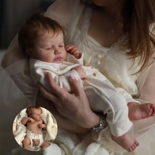 Reborn Newborn Baby Girl Dolls Full Body Silicone Soft 20 Inch Real Lifelike Wat