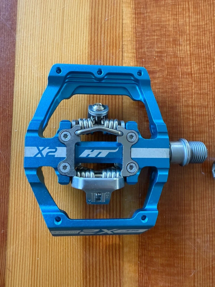 Pedales HT X2 Azul ¡¡¡NUEVOS!!!! Foto 2 de 2