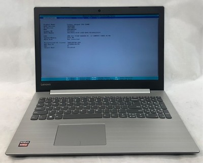 Lenovo IdeaPad 320, AMD A12-9720P Radeon R7 @2.70GHz, 8GB RAM, No SSD/HDD No OS