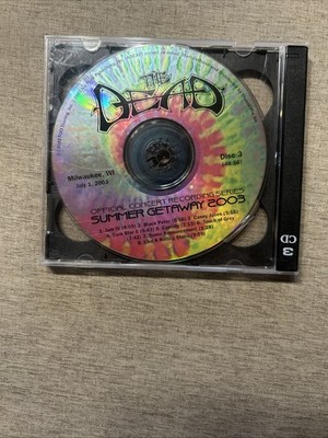 The Dead Summer Getaway 2003 Live 3CD Grateful Dead  7/1/2003