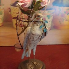 Hand Carved Bronze Bird