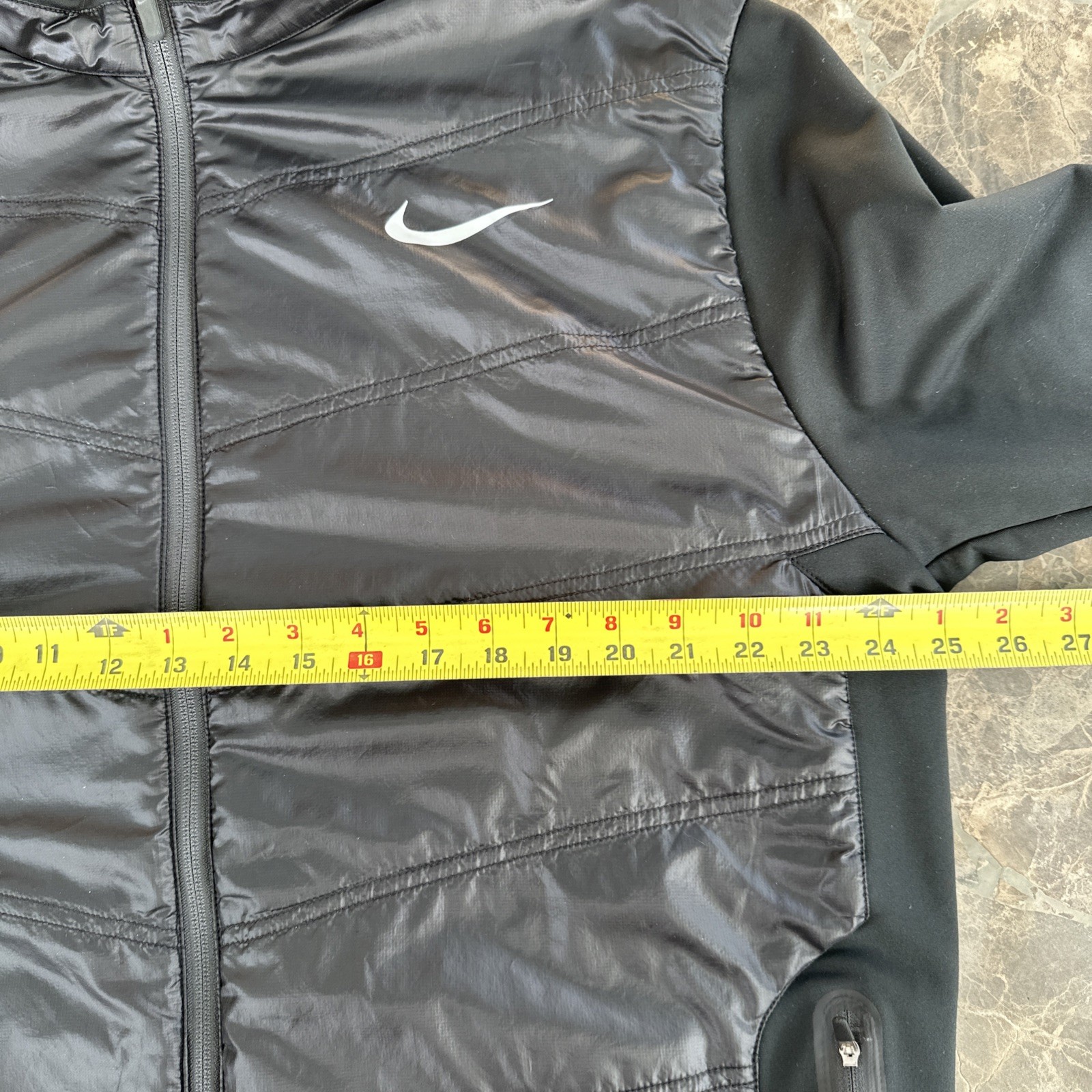 SACAI X NIKE Nike Golf Giacca Leggera Petto Tampone Uomo Taglia XL Nero 543550 010