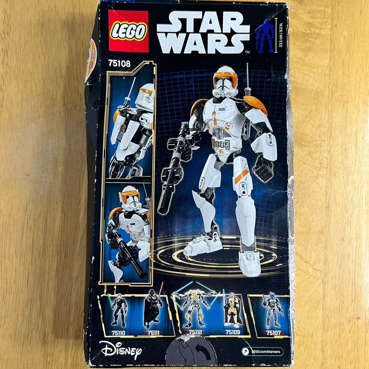LEGO 75108 Star Wars Buildable Figures CLONE COMMANDER CODY NEW in