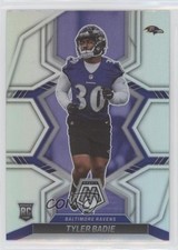 2022 Panini Mosaic Rookies Silver Prizm Tyler Badie #354 2xd