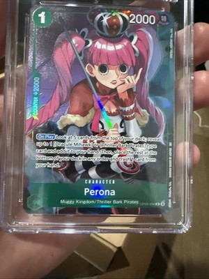 One Piece TCG Perona OP09-034 Illustration Box Vol. 4 Promo Holo