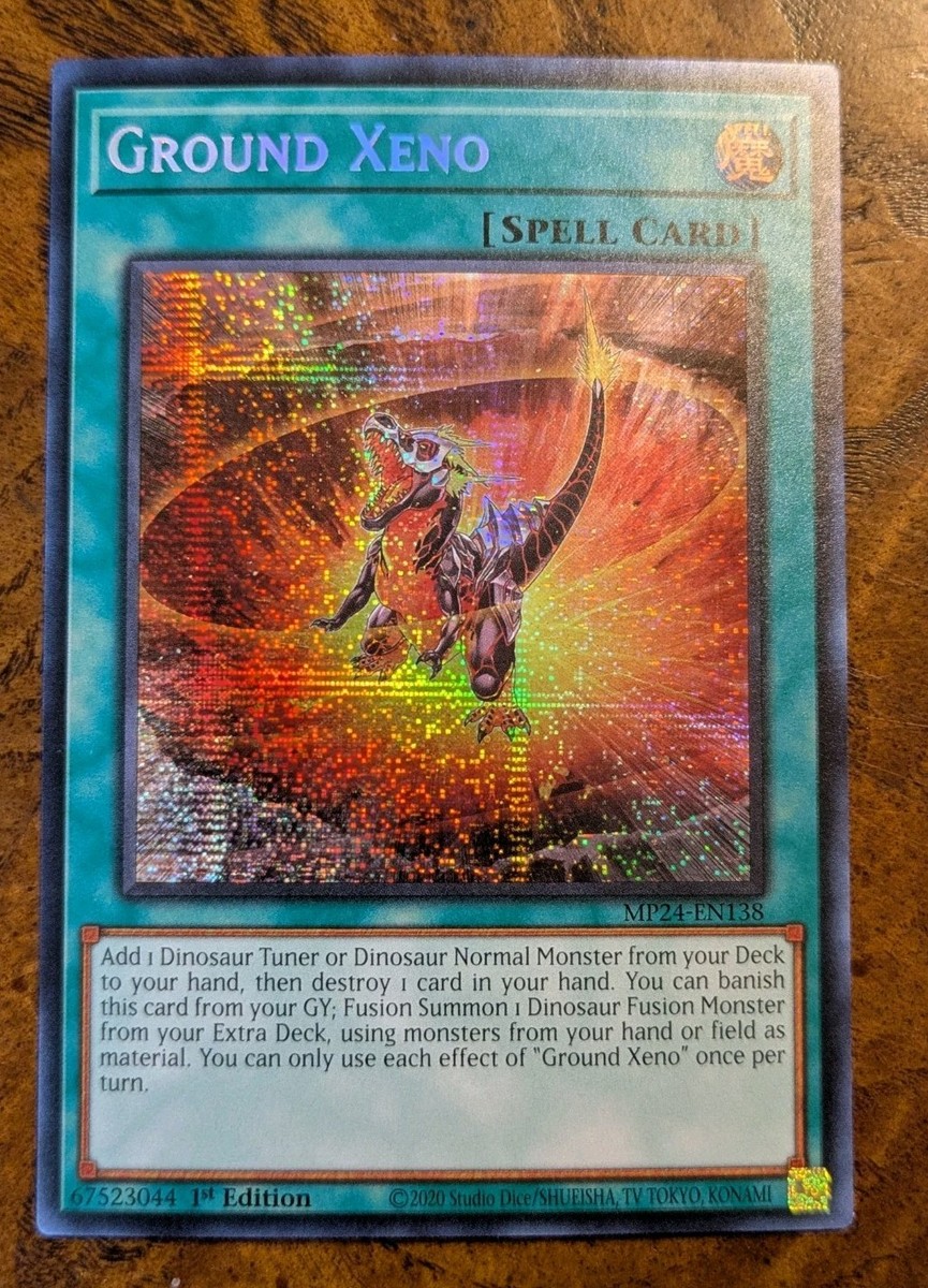 ground xeno yugioh card WISU-EN006 Yu-Gi-Oh! using monsters from your hand or field as material Ground Xeno MP24-EN138 Prismatic Secret