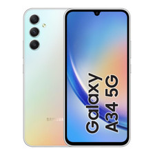 Samsung Galaxy A34 5G 6/128Go 120Hz A346B/DSN Argenté Débloqué | État: Bon