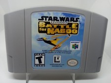 Star Wars: Battle for Naboo (Nintendo 64 N64) Reconditioned! Authentic!