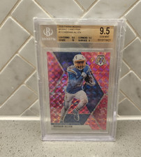 2020 Panini Mosaic Keenan Allen Mosaic Camo Pink #112 Chargers Beckett 9.5