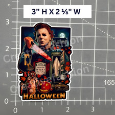NEW Michael Myers Horror Vinyl Sticker 109