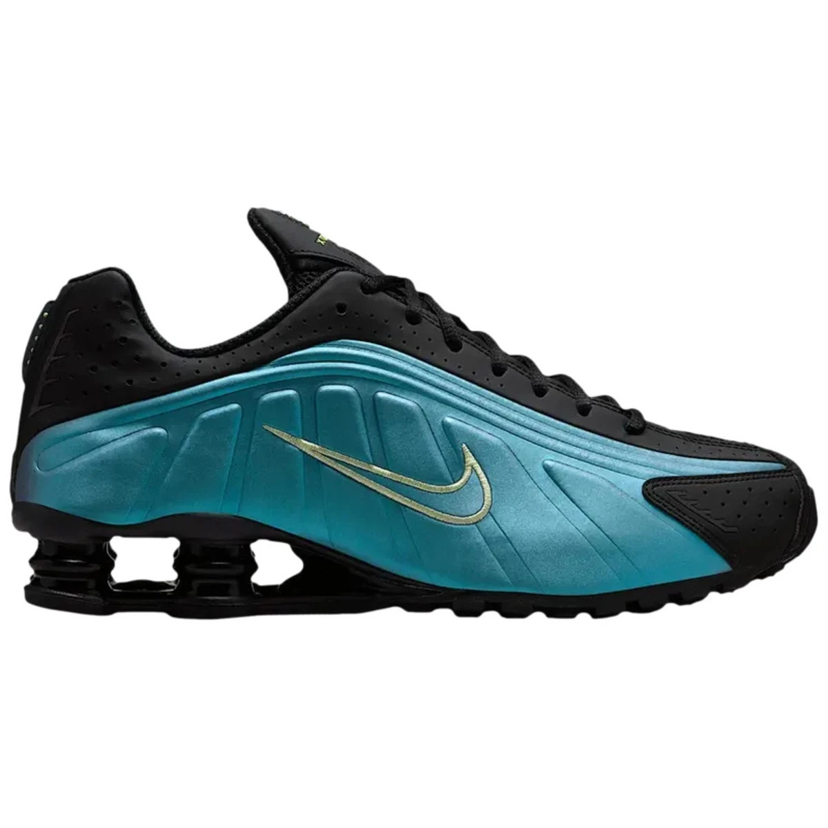 Nike Shox R4 Men's Shoes Sapphire Light Liquid Lime IF4849 500 | eBay