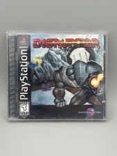 Sony Playstation 1 Disruptor PS1 Complete Manual Reg Card CIB Tested Video Game