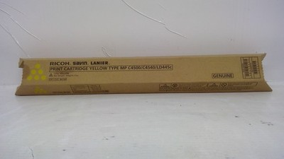 Genuine Ricoh Yellow Toner Type MP C4500 841343 for Aficio MP C3500/MP C3500 E1