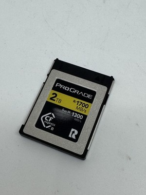 ProGrade CFexpress Type B 2.0 Memory Card 2TB 1700 read / 1300 write