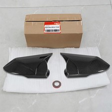 ABS Carbon Fiber Rearview Mirror Cover Trim Cap For Hyundai Elantra CN7 N Line