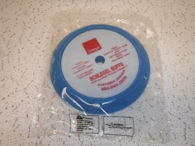 Schlegel 2004 Edge Foam Pad, Blue Final Finishing 9 Inch hook and loop Polishing