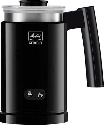 MELITTA Milchaufschäumer Cremio Schwarz 100-250 ml warm kalt Milchschaum