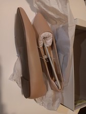 A New Day Women's Corinna Tan Ballet Flats, Tan, Size 8 Memory Foam New In Box