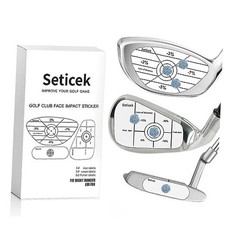 Golf Impact Tape Labels  Self-Teaching Sweet Spot and 150PC-RIGHT HANDED GOLFER